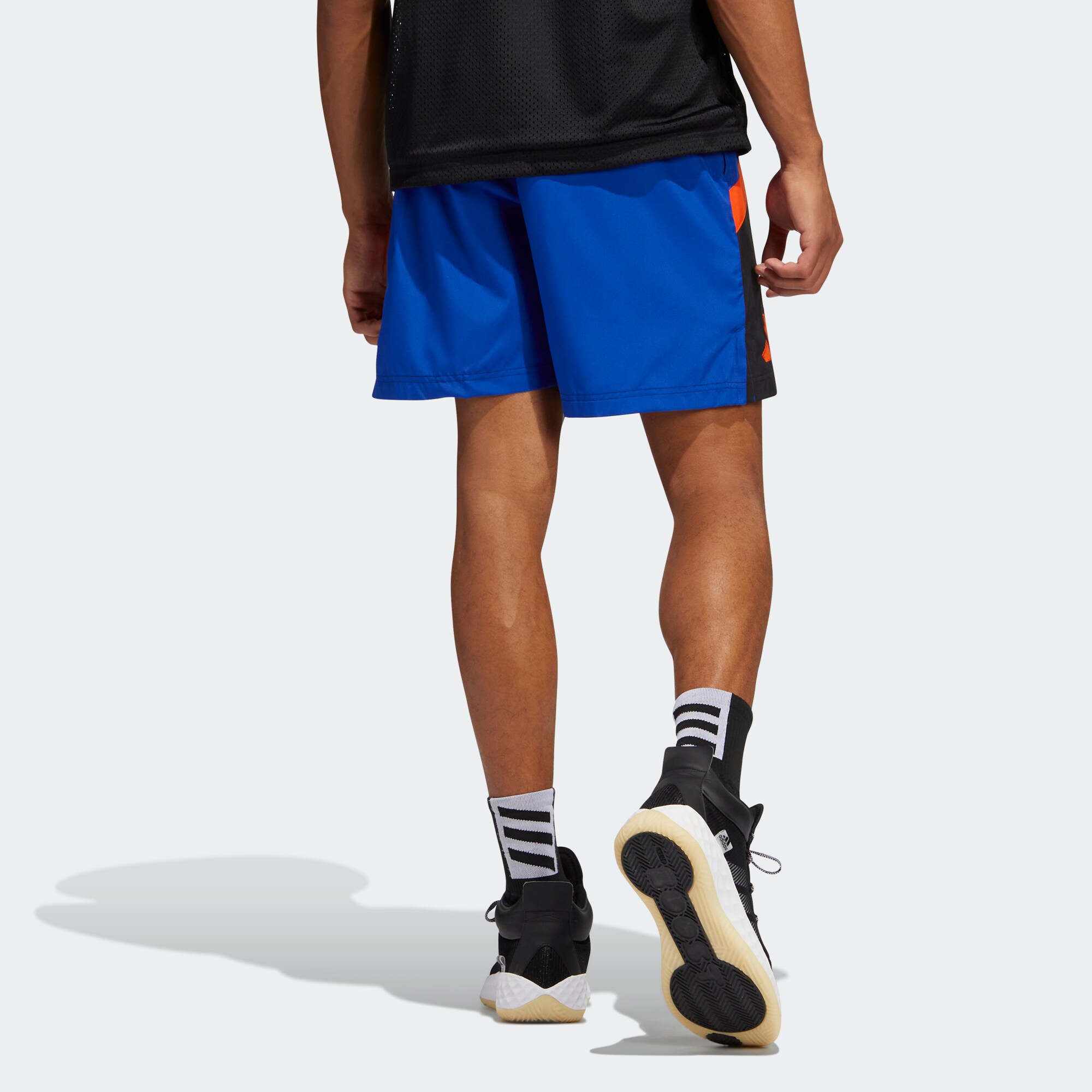 Футболка Adidas Galaxy Basketball Men's Royal Blue — фото 4