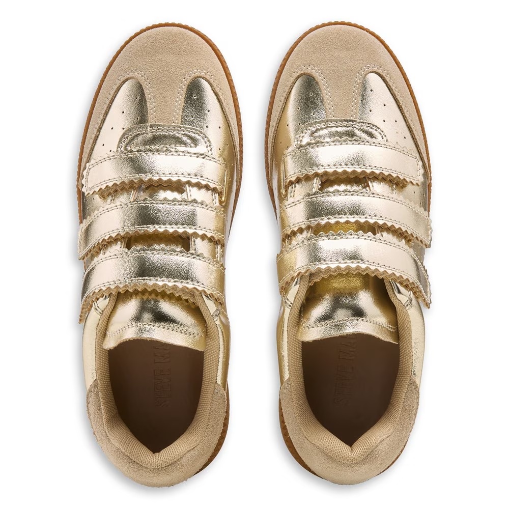 Кроссовки Momentum от Steve Madden, gold — фото 4