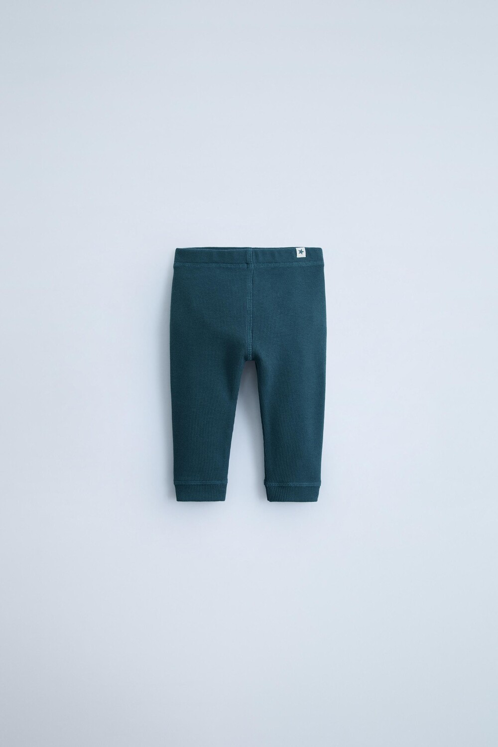 

Леггинсы в рубчик ZARA, цвет duck blue