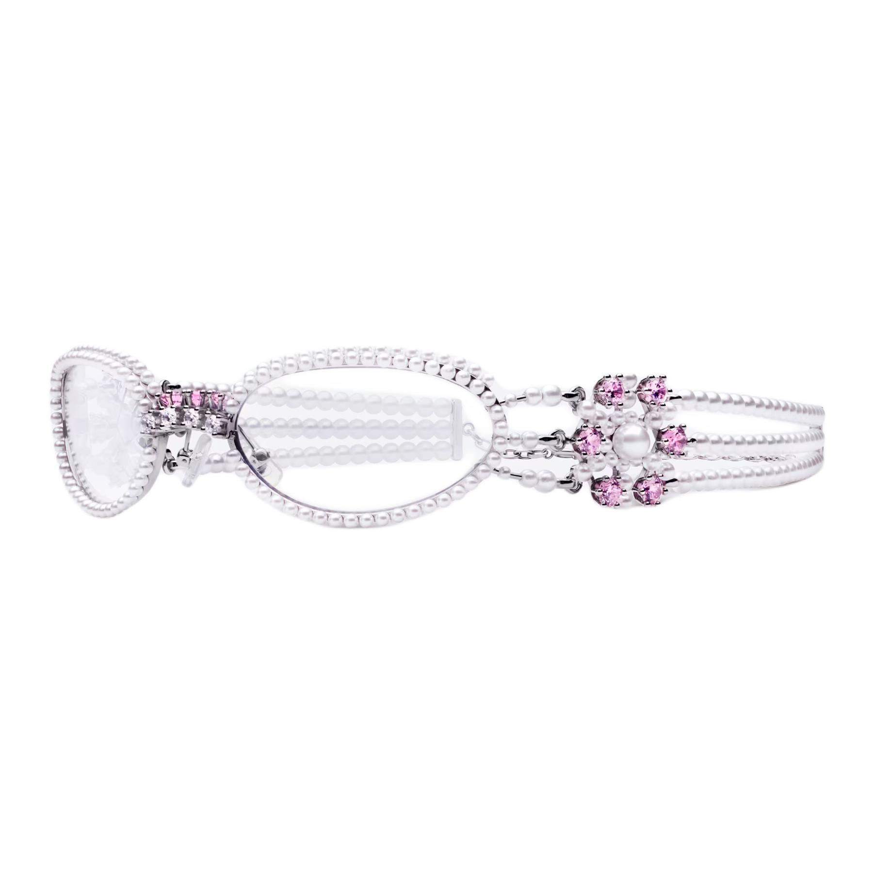 

GENTLE MONSTER Солнцезащитные очки Bijou De 02, Silver