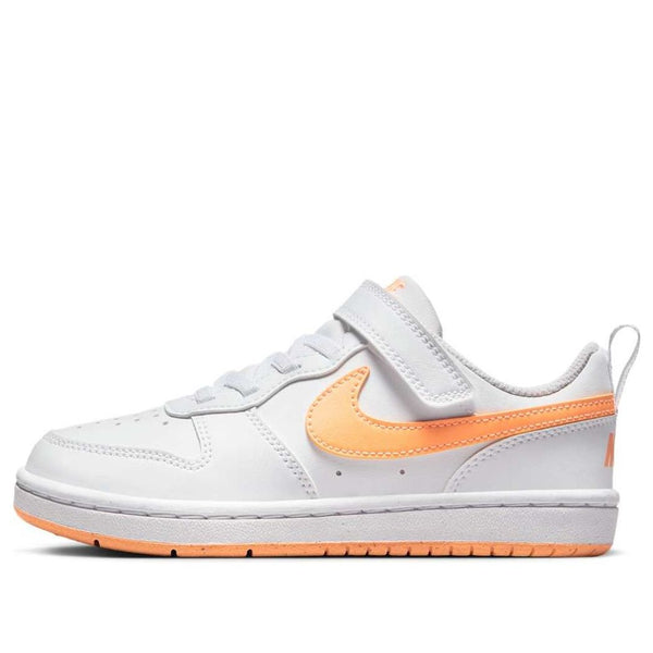 

Кроссовки court borough low recraft Nike, белый