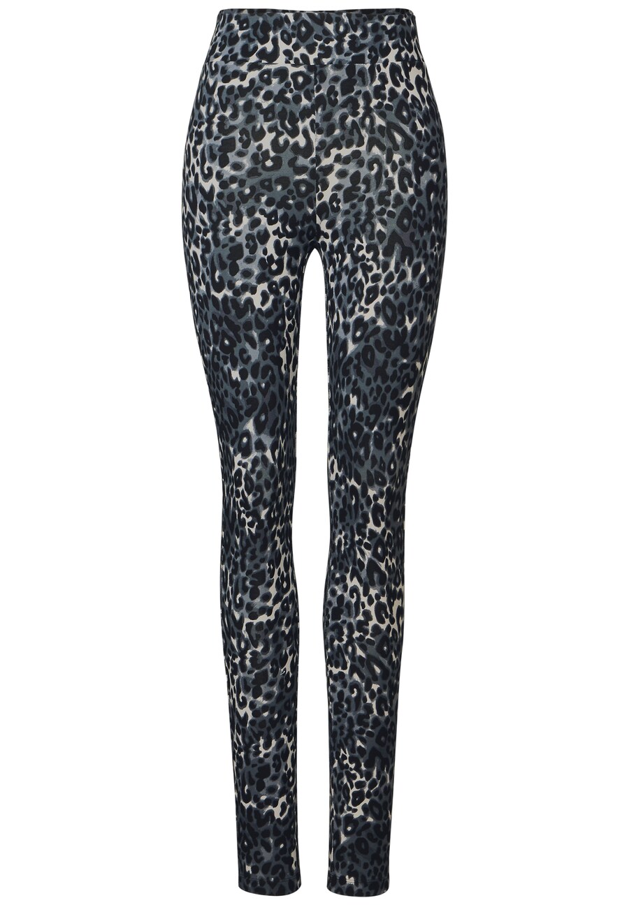 

Узкие леггинсы STREET ONE, серый/темно-серый