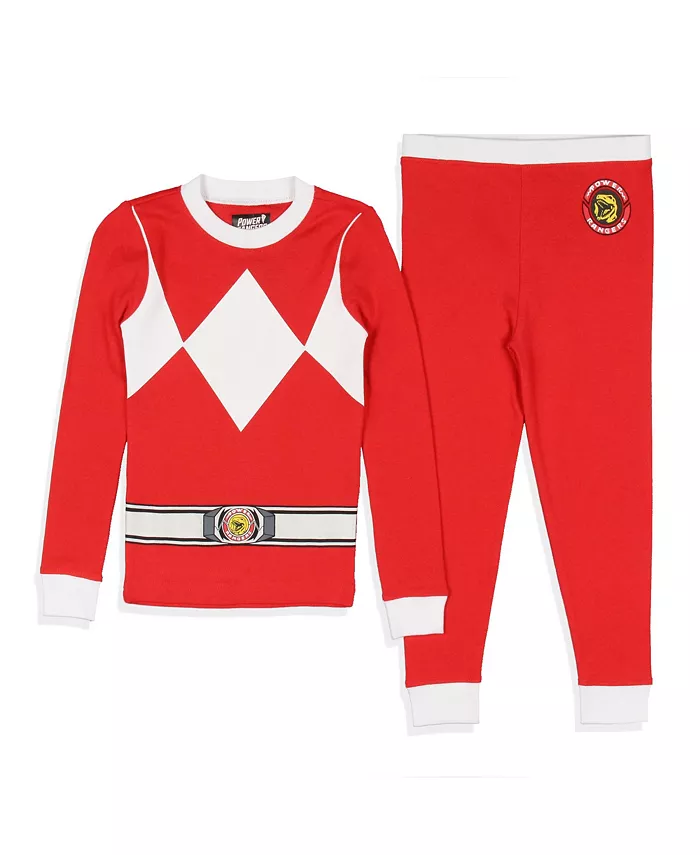 

Детский унисекс костюм-пижама с персонажем Power Rangers, розовый