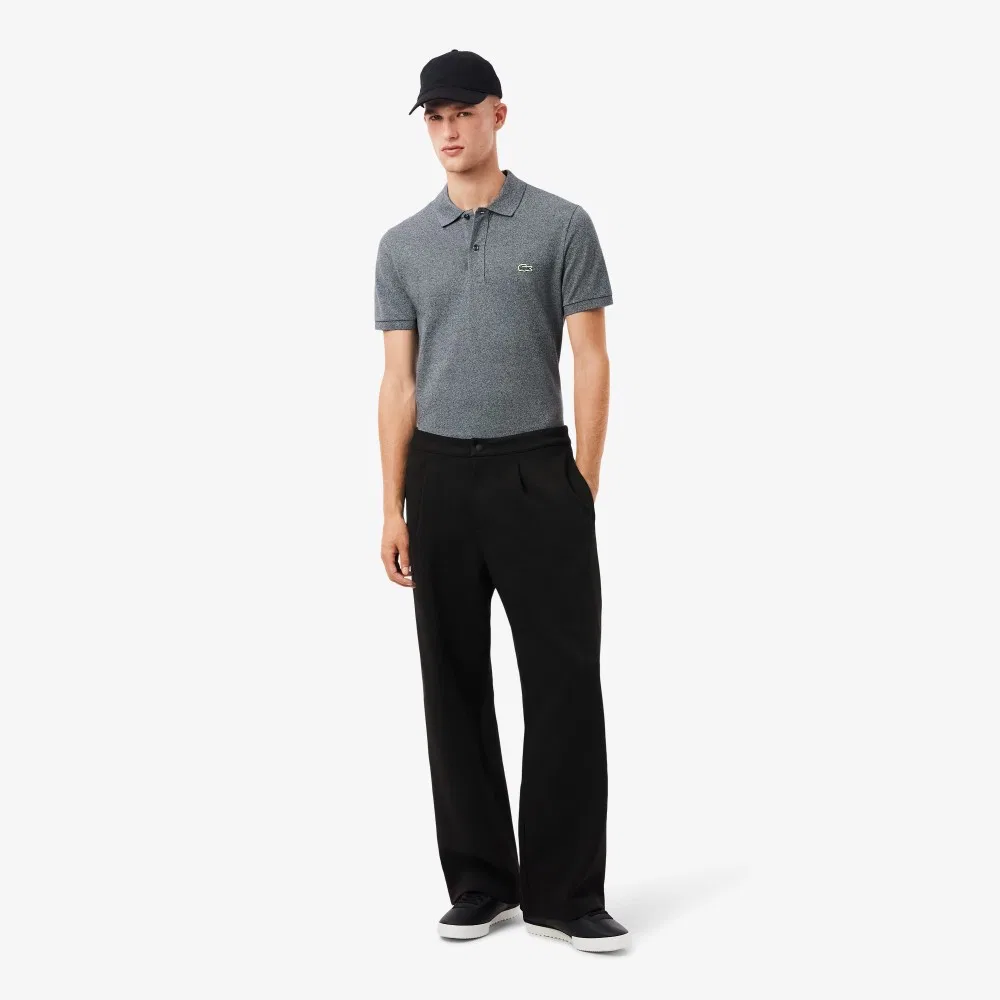 Мужские чёрные спортивные брюки Tailored Track от Lacoste