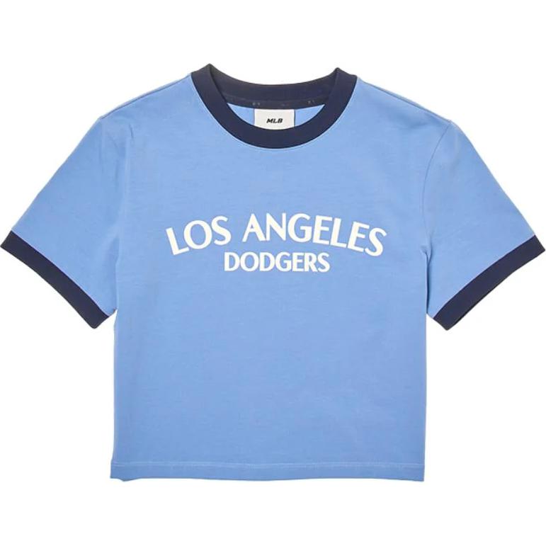 

MLB Футболка Los Angeles Dodgers женская dark sky blue, Синий, MLB Футболка Los Angeles Dodgers женская dark sky blue
