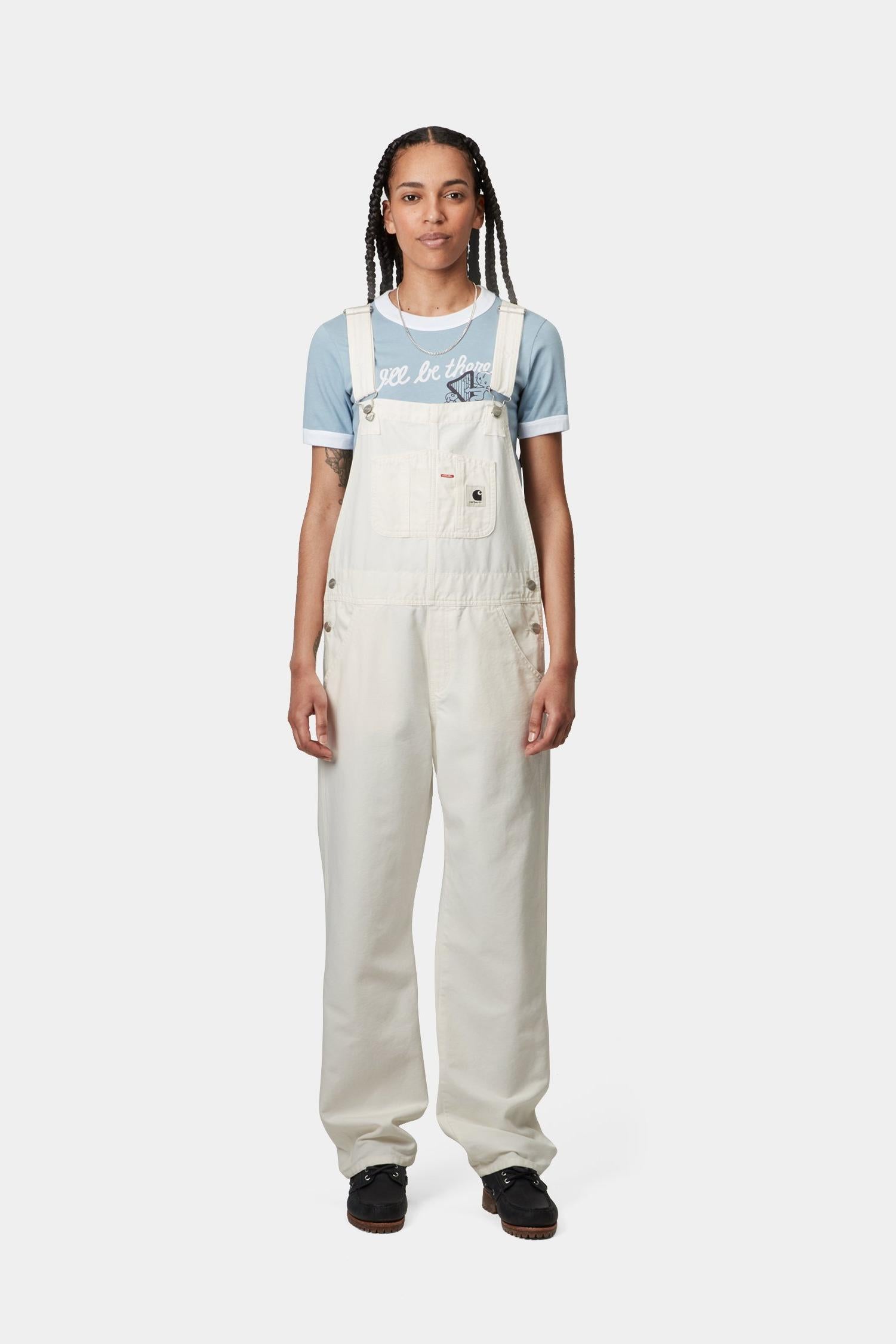 

Женский комбинезон Bib Overall Straight - канвас Carhartt, Wax (Rinsed)