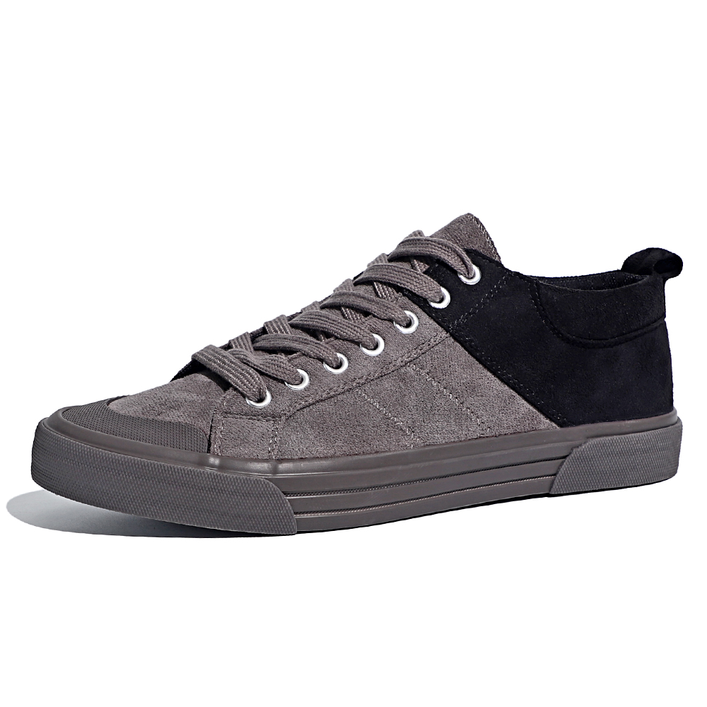 

Baoda Мужские низкие кеды черно-серые, цвет Black Gray