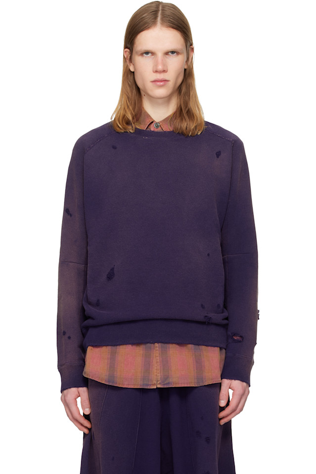 

Толстовка с символикой дартса Needles, фиолетовый