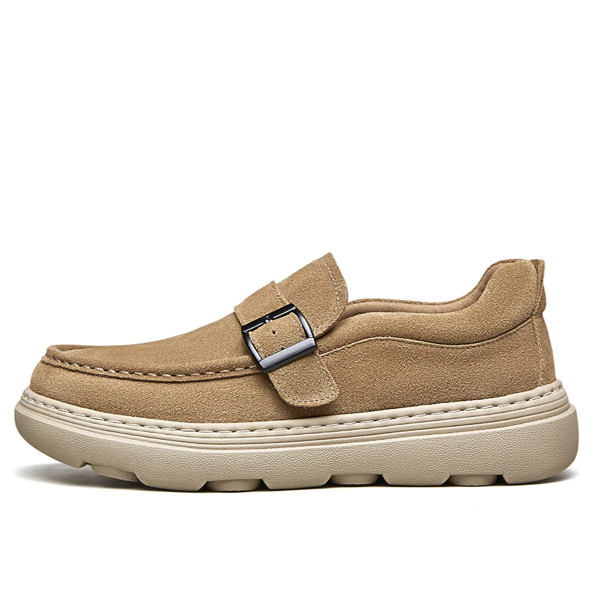 YEARCON Cow Split Leather Men's Casual Shoes Men's