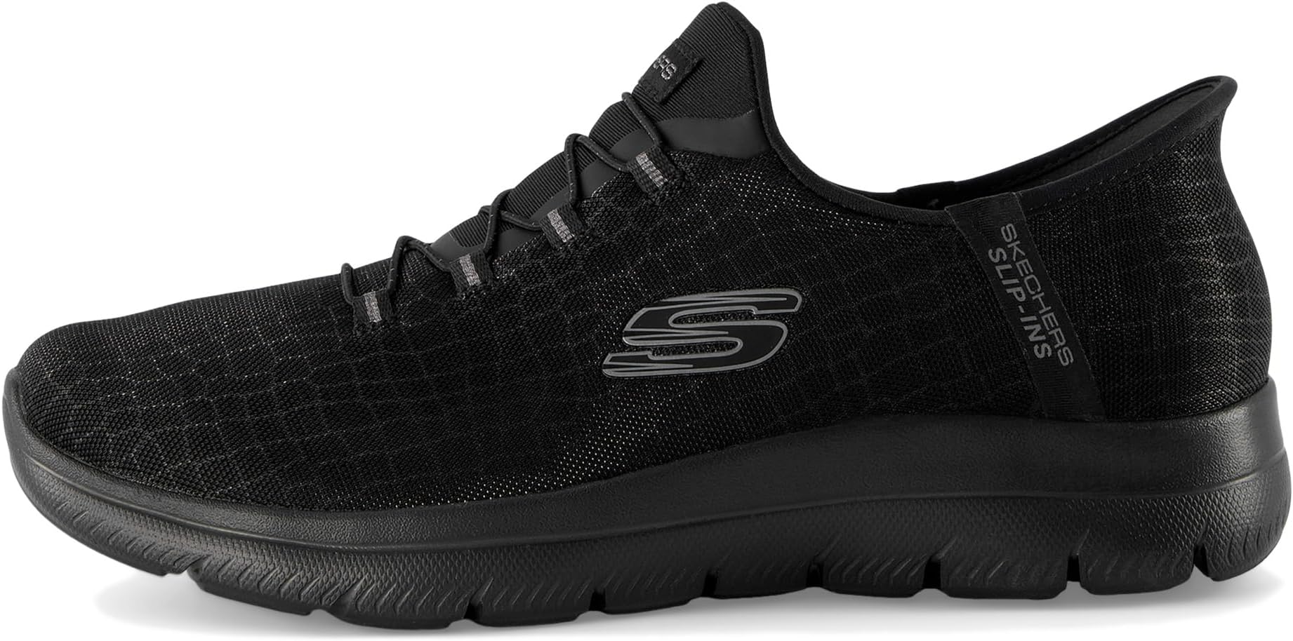 Кроссовки SKECHERS Summits-Classy Night Hands Free Slip-Ins, Black — фото 4