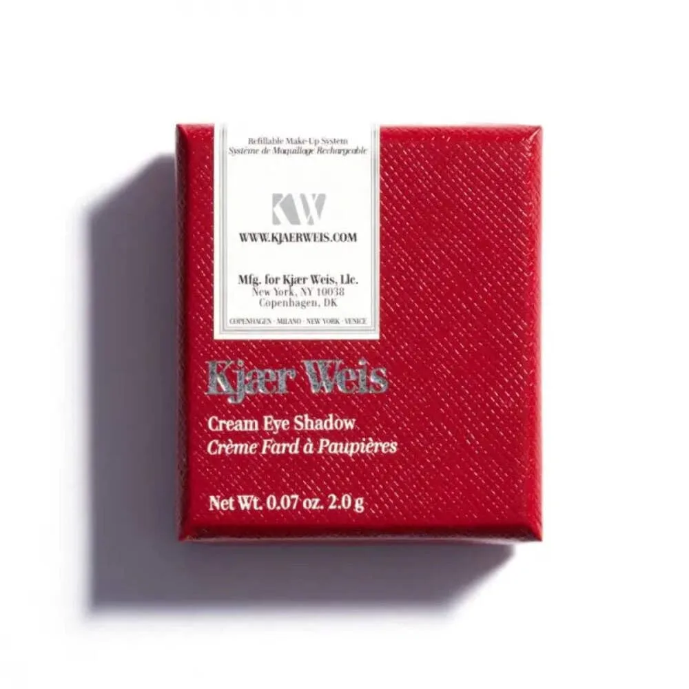 Kjaer Weis Cream Eyeshadow, стойкая кремовая тень для век с металлическим золотым оттенком и органическими компонентами Kjær Weis, Sublime — фото 3