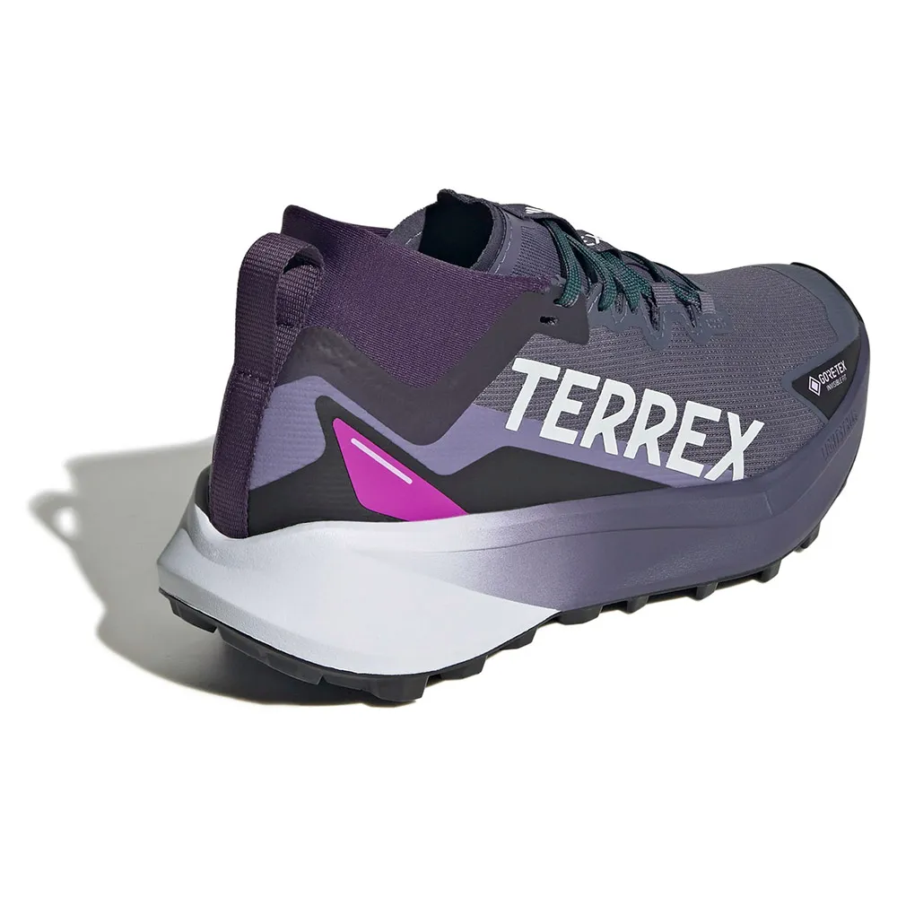 Кроссовки adidas Terrex Agravic Goretex trail, фиолетовый — фото 4