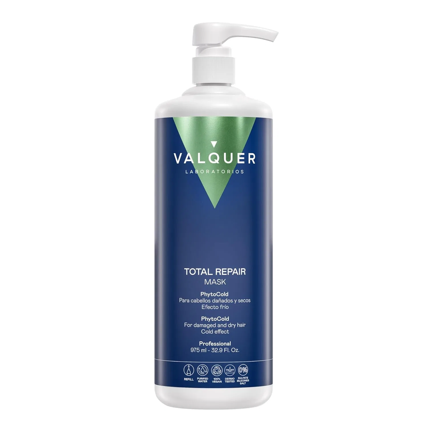 Охлаждающая маска для волос «Ice Hair Mask Total Repair» от Válquer Valquer Laboratorios