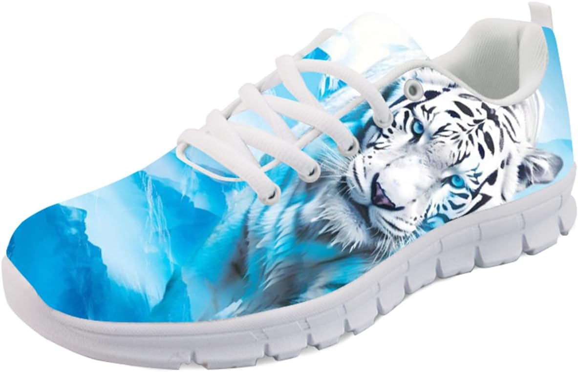 

Кроссовки Forchrinse Purple Nebula Blue Galaxy для мужчин и женщин, легкие спортивные кроссовки для бега и занятий в зале, Cool Tiger