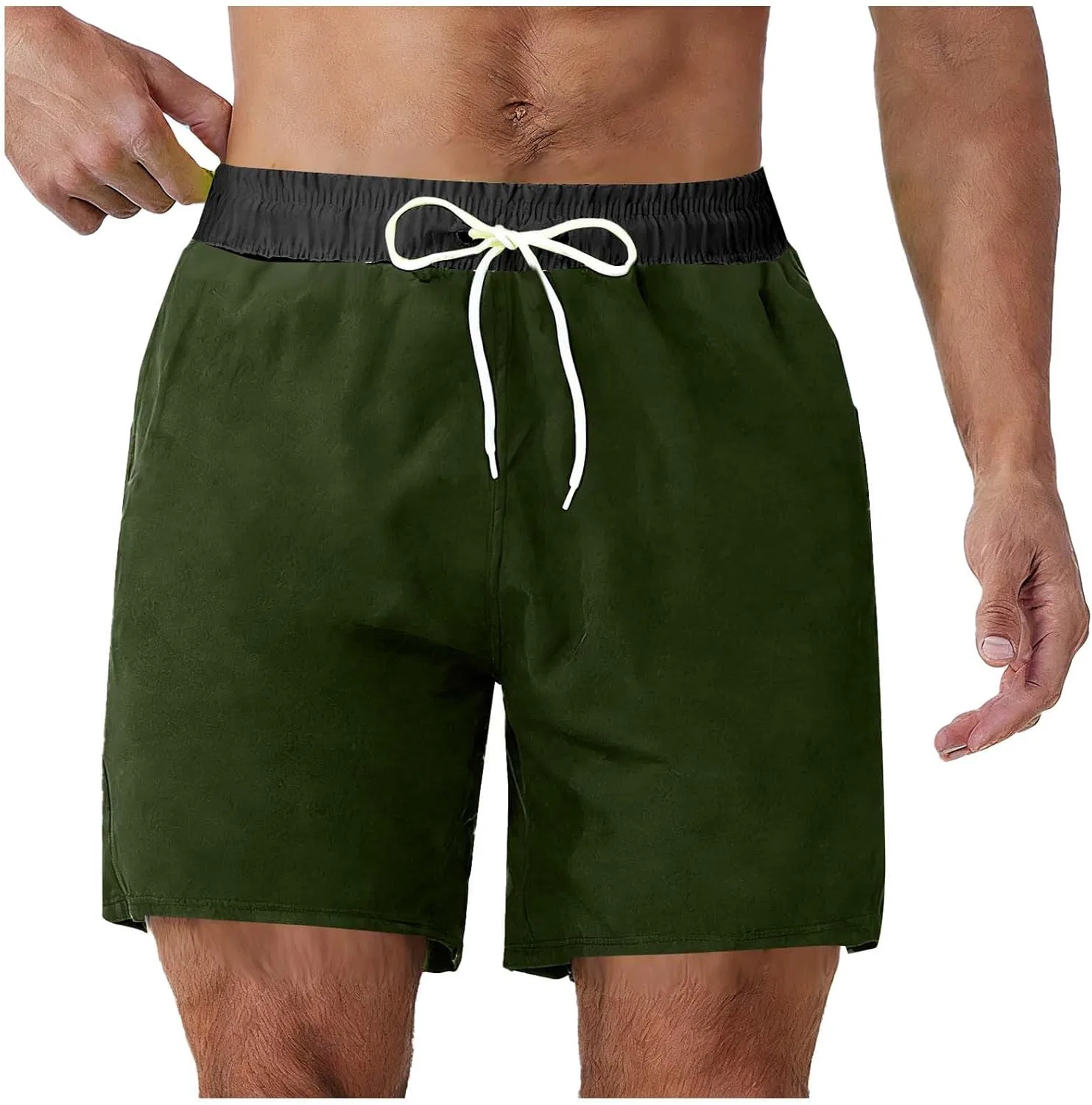 Плавки мужские, быстросохнущие, Generic, Army Green