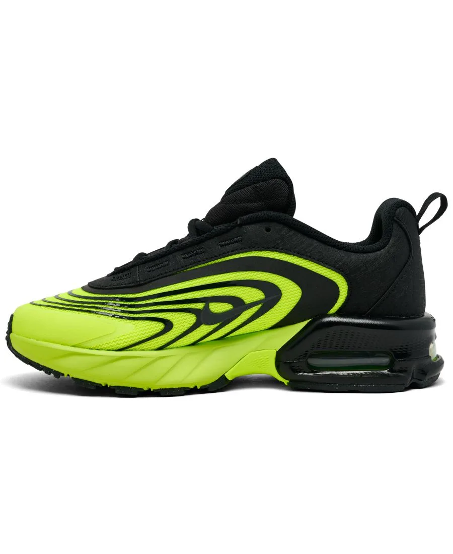 Детские кроссовки Air Max Fire Casual от Finish Line Nike, volt, темно-smoke серый — фото 3