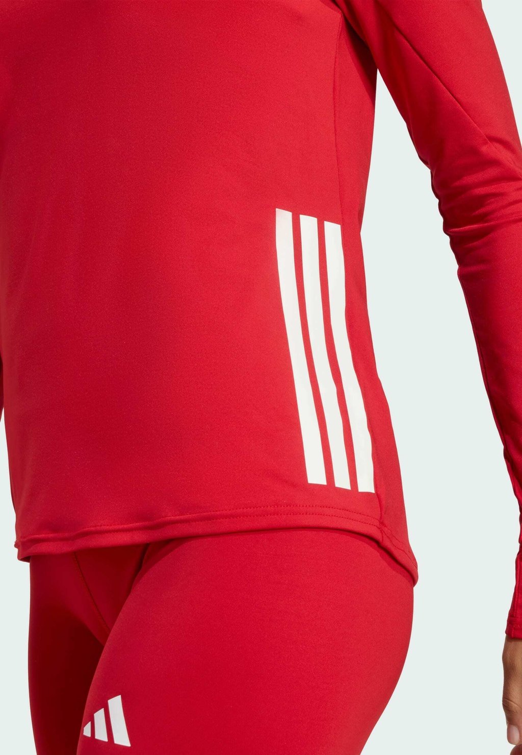 Футболка с длинным рукавом LONG SLEEVE VOLLEYBALL Adidas Performance, красный — фото 4