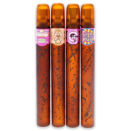 Женский подарочный набор из 4 предметов Latino Collection 1,17 унций — Copacabana, Maya, Carnaval Edp Spray (Cha-2549), Cuba — фото 2