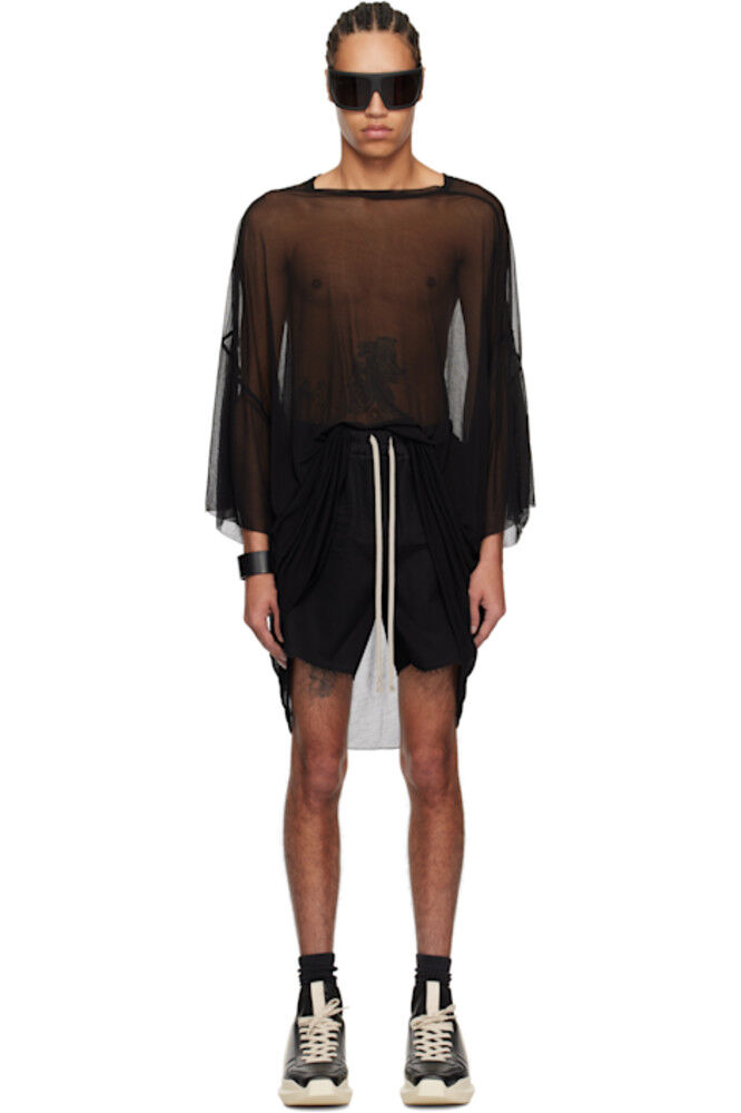 

Черная футболка Hollywood Tommy Rick Owens