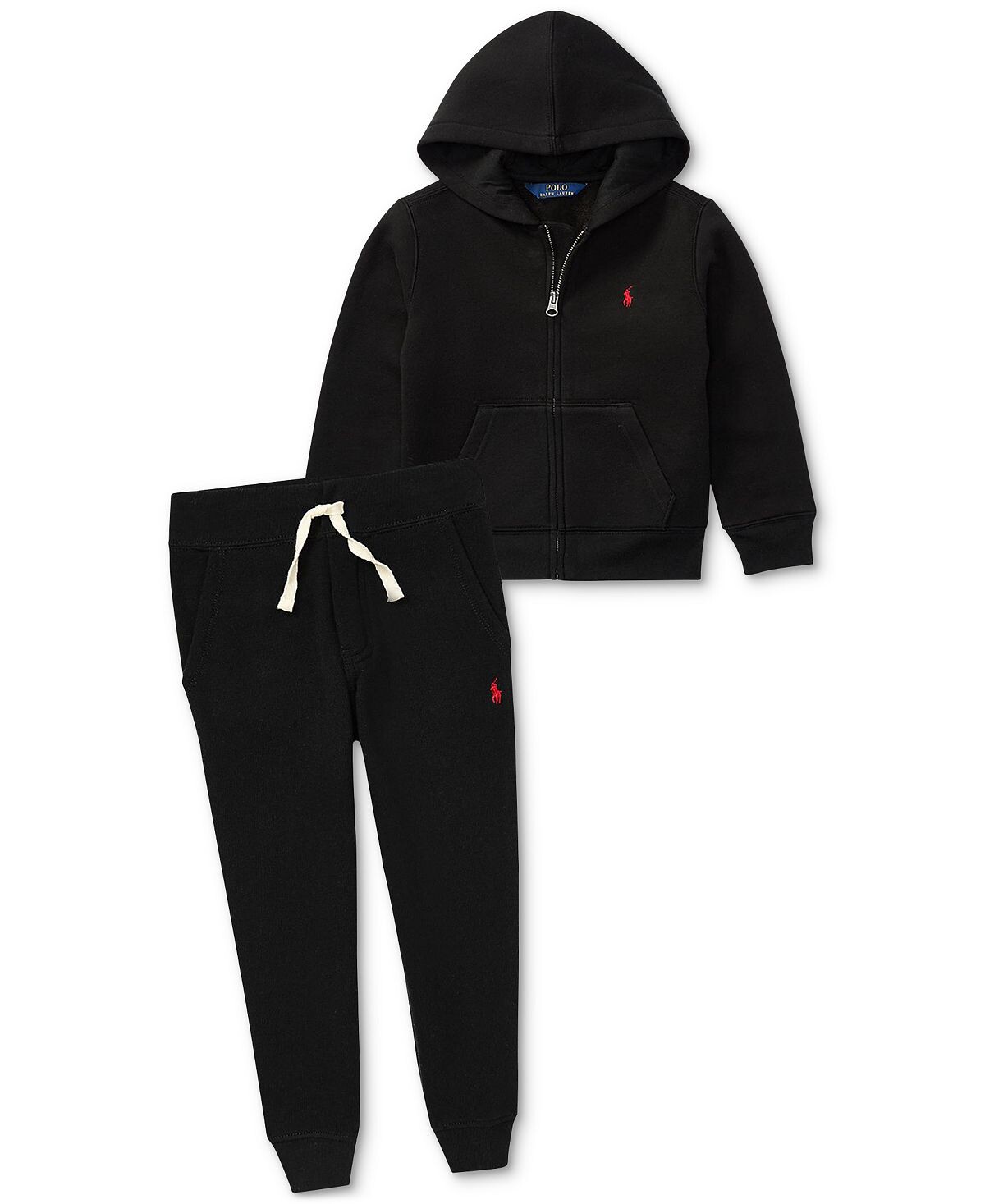 Джоггеры из хлопкового флиса для малышей и маленьких мальчиков Polo Ralph Lauren — фото 3