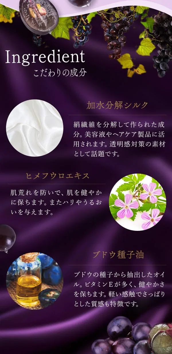 Сыворотка для тела Love Cosmetics Silk Surina с ароматом винограда, 100 г — фото 3