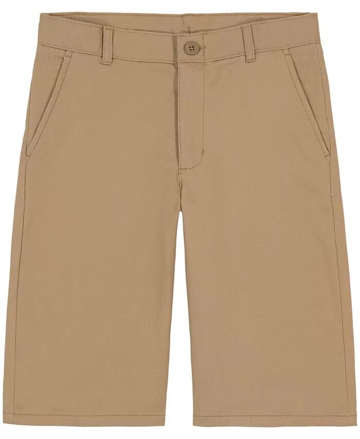 

Шорты из эластичного твила Big Boys Uniform Hunter с плоской передней частью Nautica, коричневый