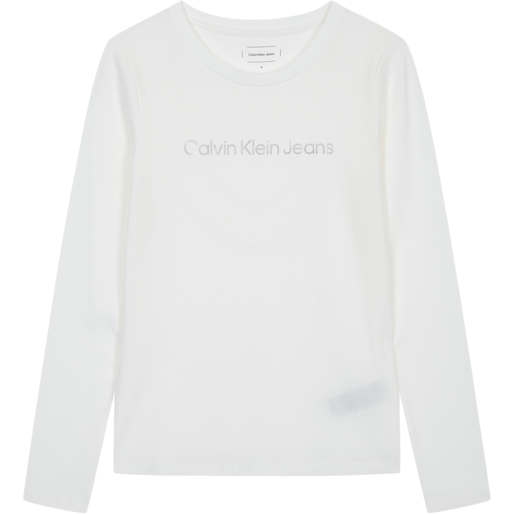 Футболка CALVIN KLEIN женская ярко-белая — фото 2