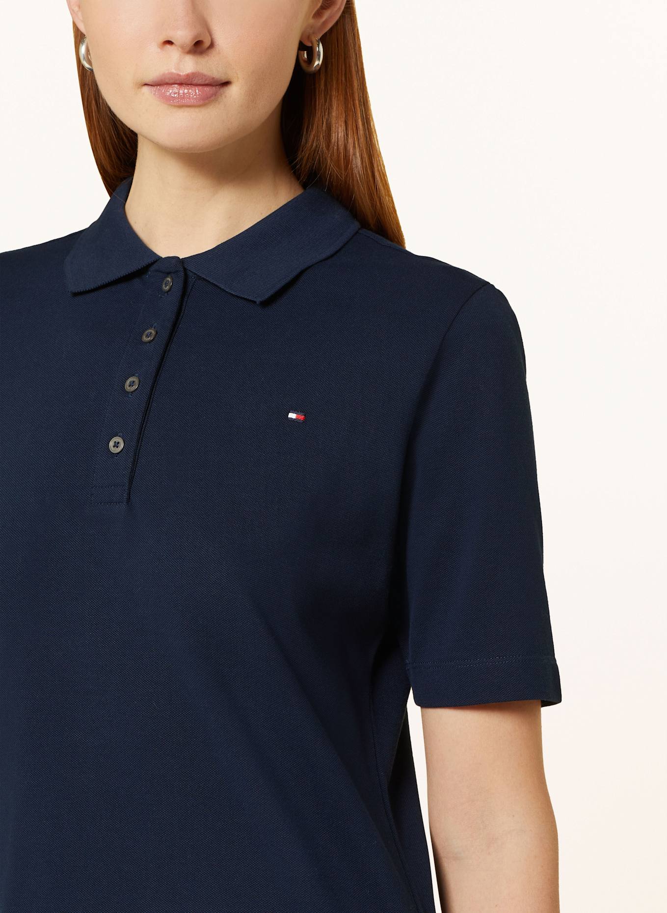 Рубашка поло из пике Tommy Hilfiger, синий — фото 4