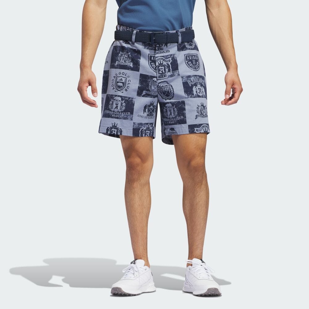 

Шорты Adidas GO-TO Crest Graphic Shorts, цвет Pre-Rubbed Ink