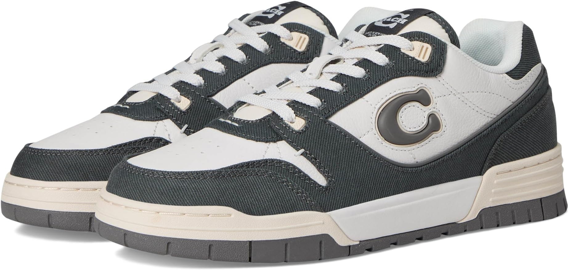Кроссовки COACH Soho Sneaker with Denim, Charcoal