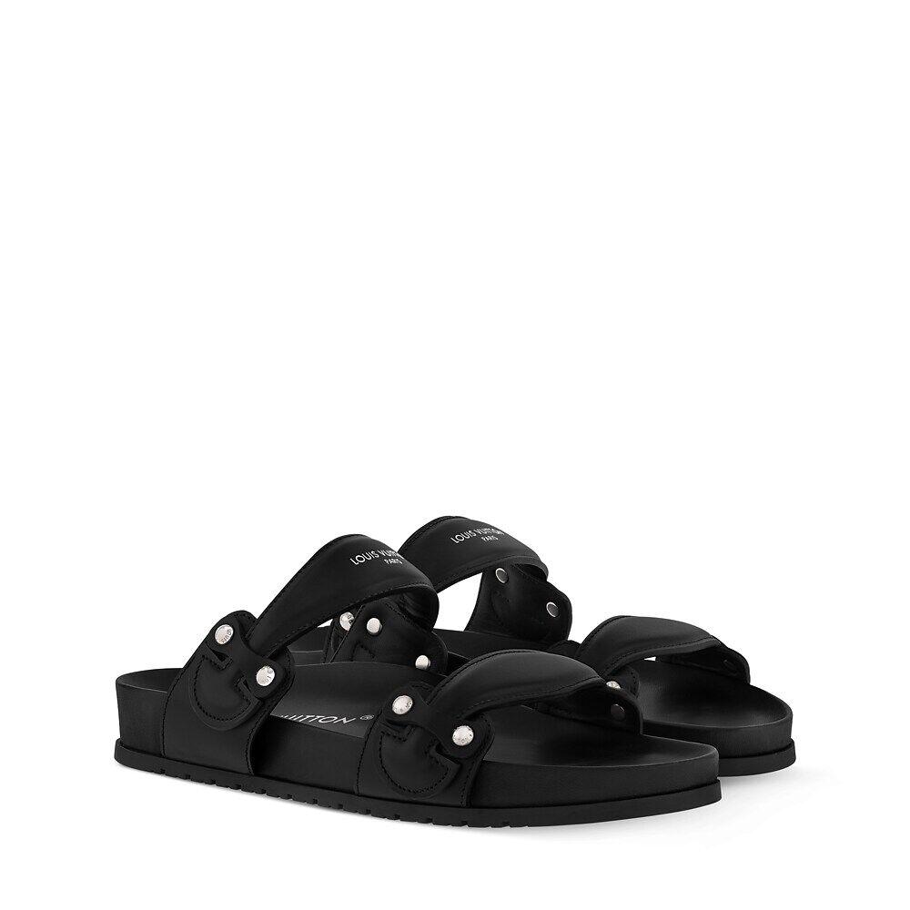 Мюли Bom Dia Comfort Louis Vuitton, черный
