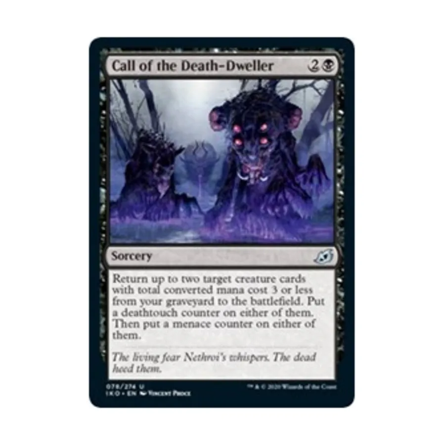 

CCG Зов Обитателя Смерти (U), MTG - Ikoria - Lair of Behemoths
