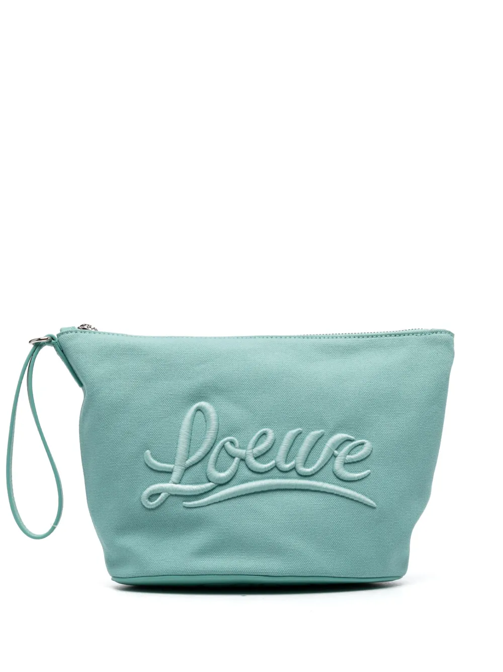 

Косметичка с вышитым логотипом LOEWE, синий