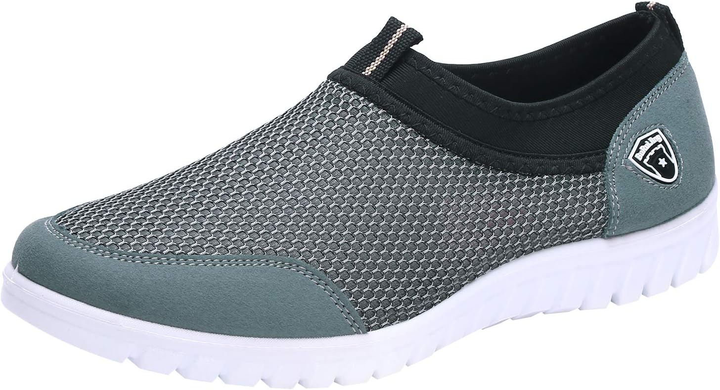 

Мужские повседневные кроссовки ANUFER с сеткой, дышащие, на каждый день и для активного отдыха, серый