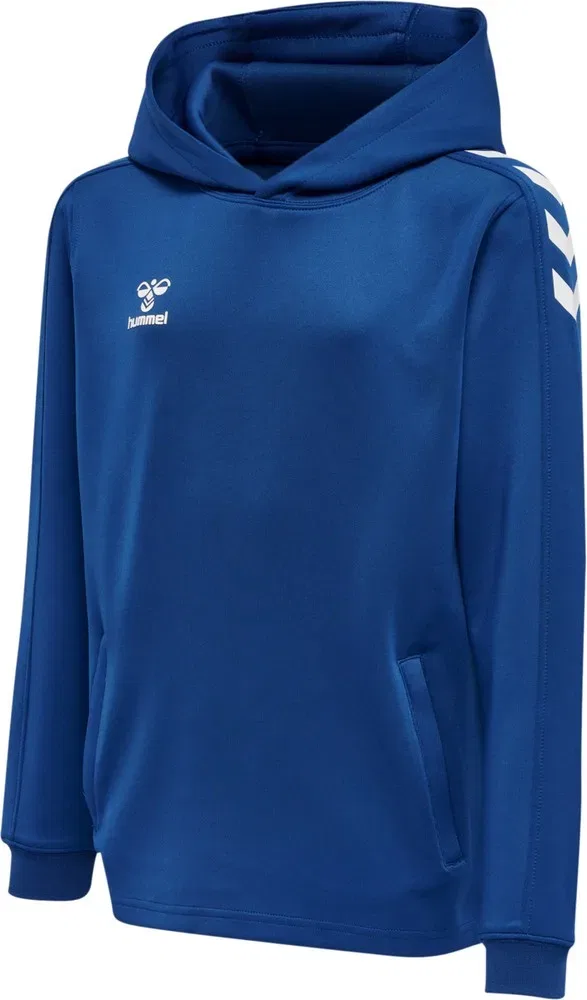 Капюшон худи для детей, хлопок, Hummel, синий