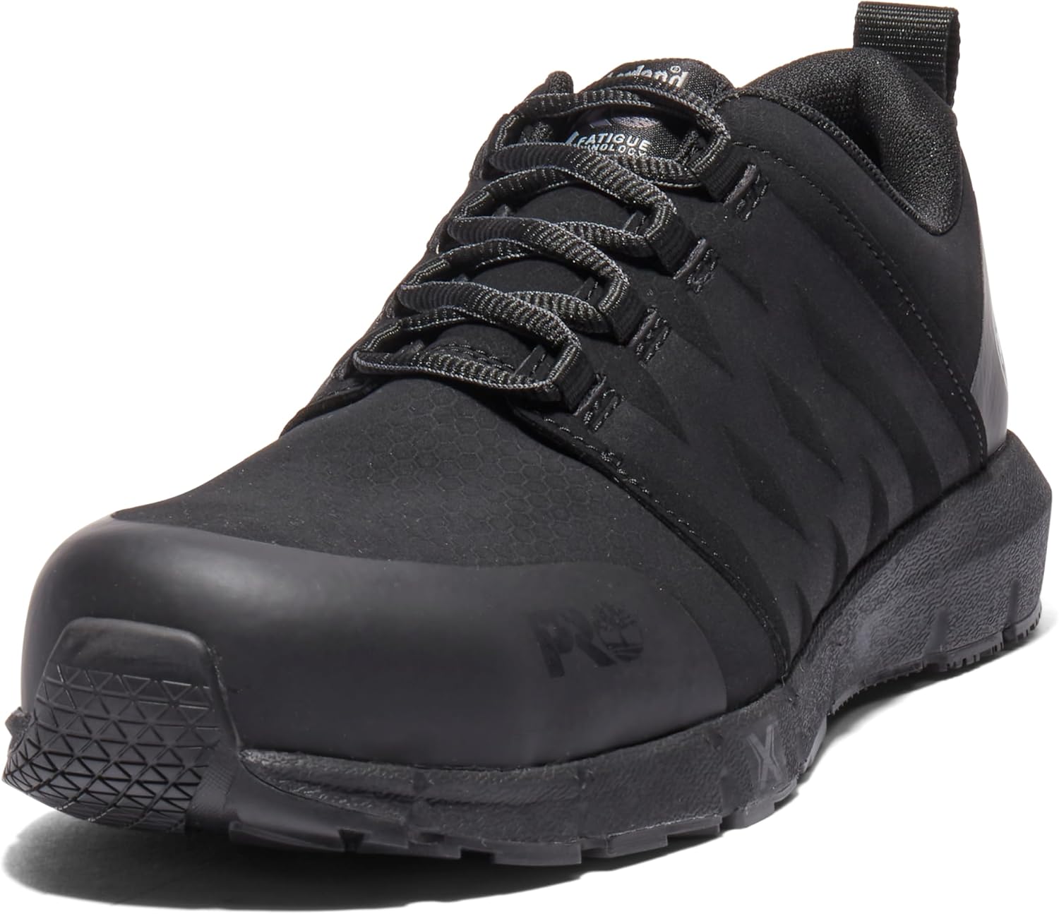 

Timberland PRO мужские защитные туфли Powertrain Alloy Toe, Black Raptek