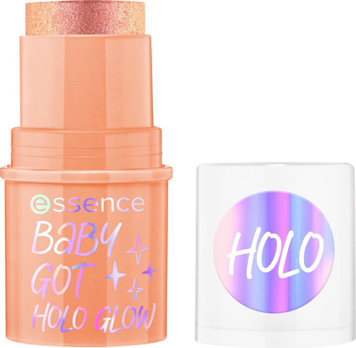

Хайлайтер essence Highlighter Stick Baby Got Holo Glow 10 Holy Apricotly, 5 g