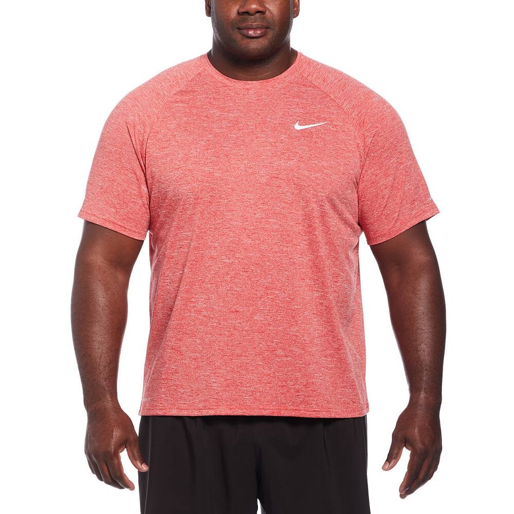 

Топ для плавания Big & Tall Nike Dri-FIT UPF 40+ с подогревом Hydroguard, цвет University Red