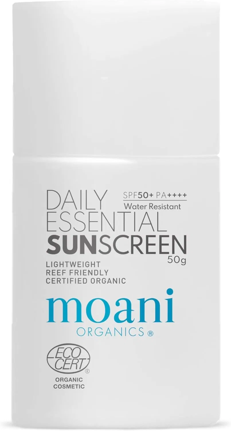 Солнцезащитный крем для лица и тела Moani Organics SPF 50+ PA++++, 50 г, лемонграсс и лаванда — фото 2