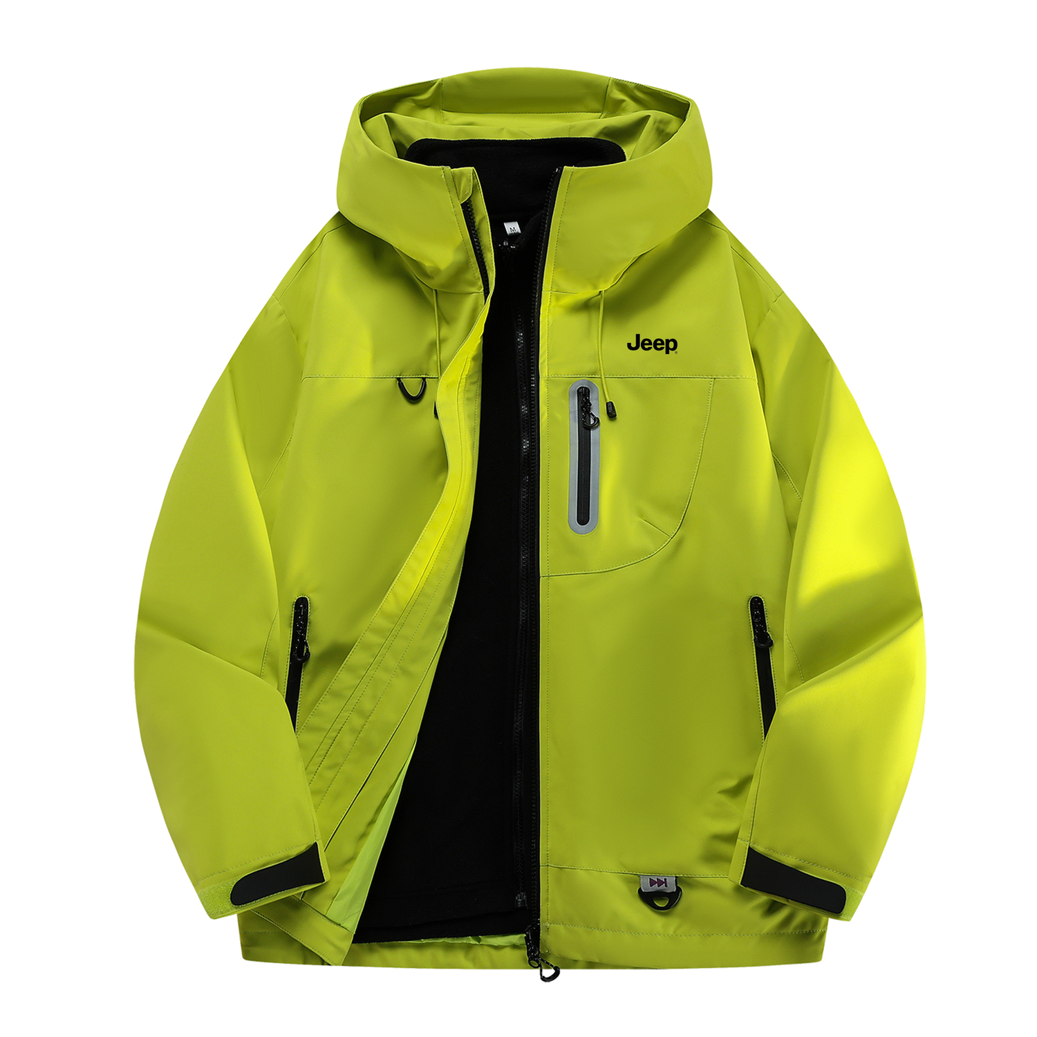 

Куртка Unisex Hooded Moderate Workwear Jeep, glow in the темно-желтый (fleece liner+shell clothing sets)