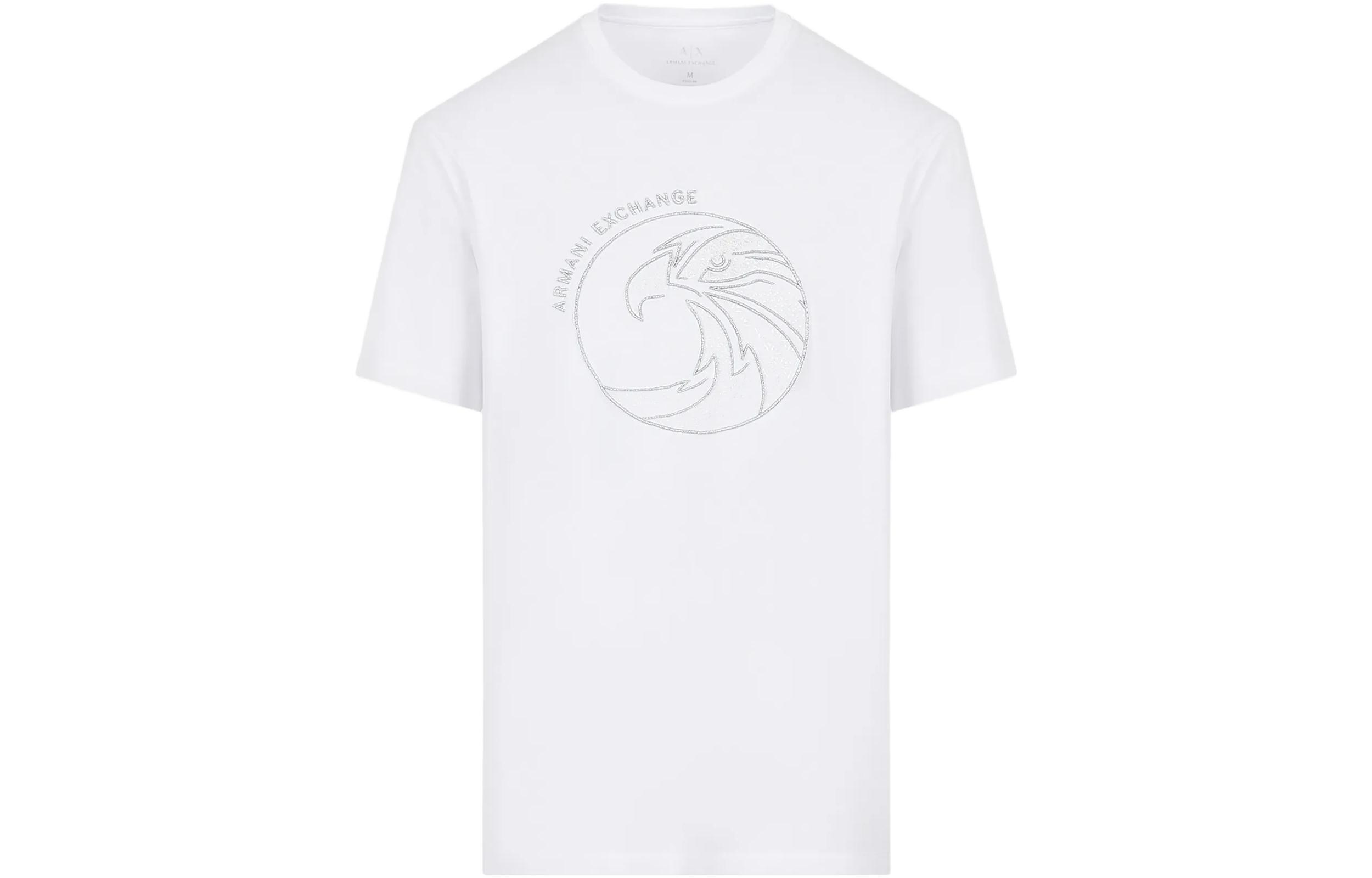 

ARMANI EXCHANGE Футболка AE мужская белая, Белый, ARMANI EXCHANGE Футболка AE мужская белая