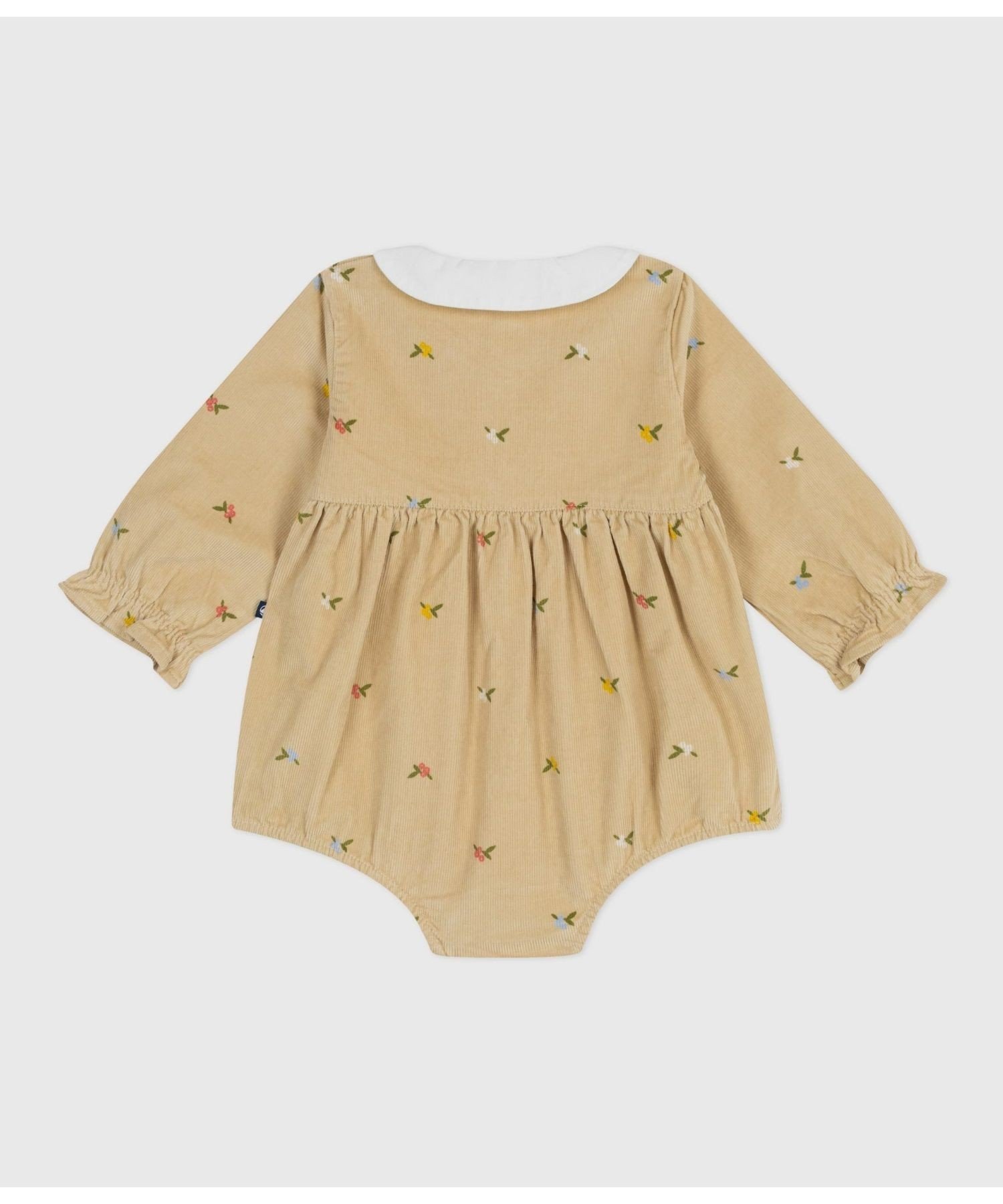 Комбинезон с длинными рукавами Petit Bateau, Beige/Multicolor — фото 2
