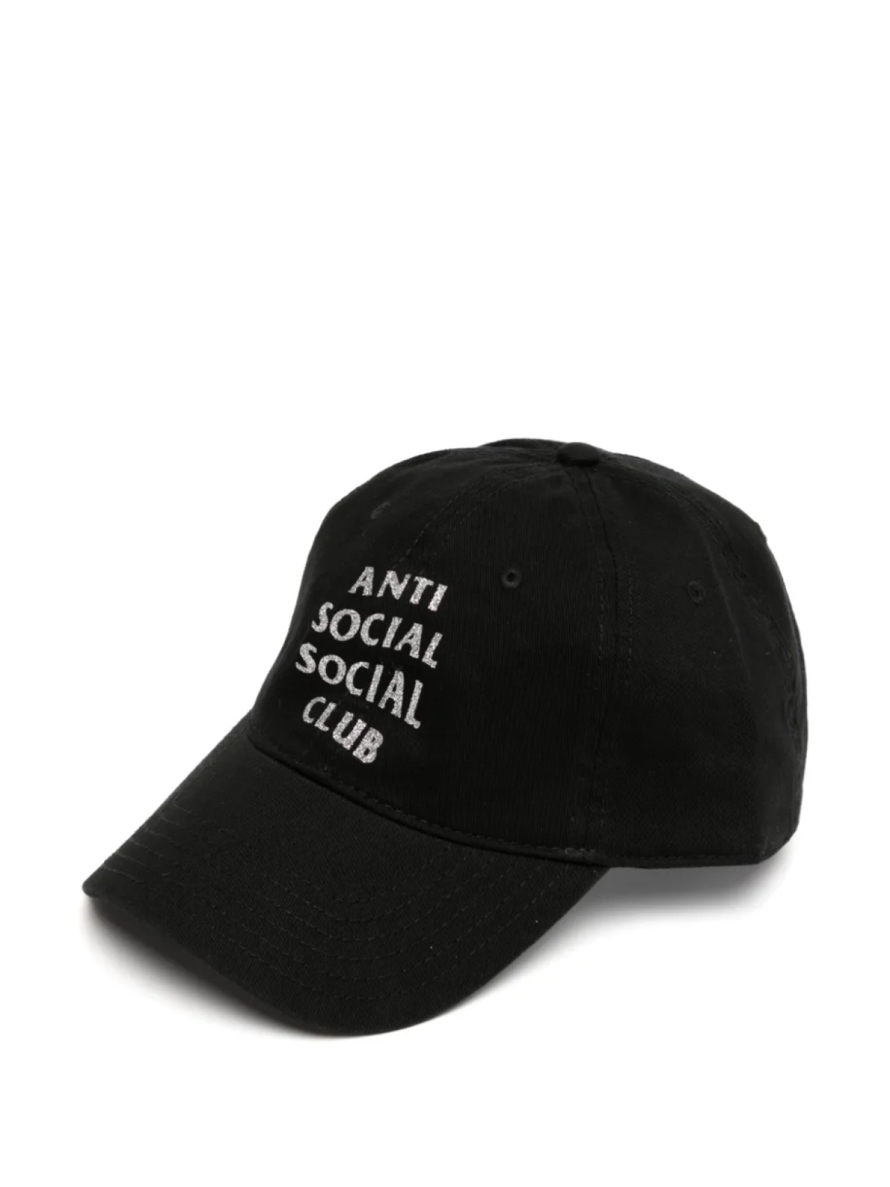 

Anti Social Social Club кепка Mind Games Glitter, черный