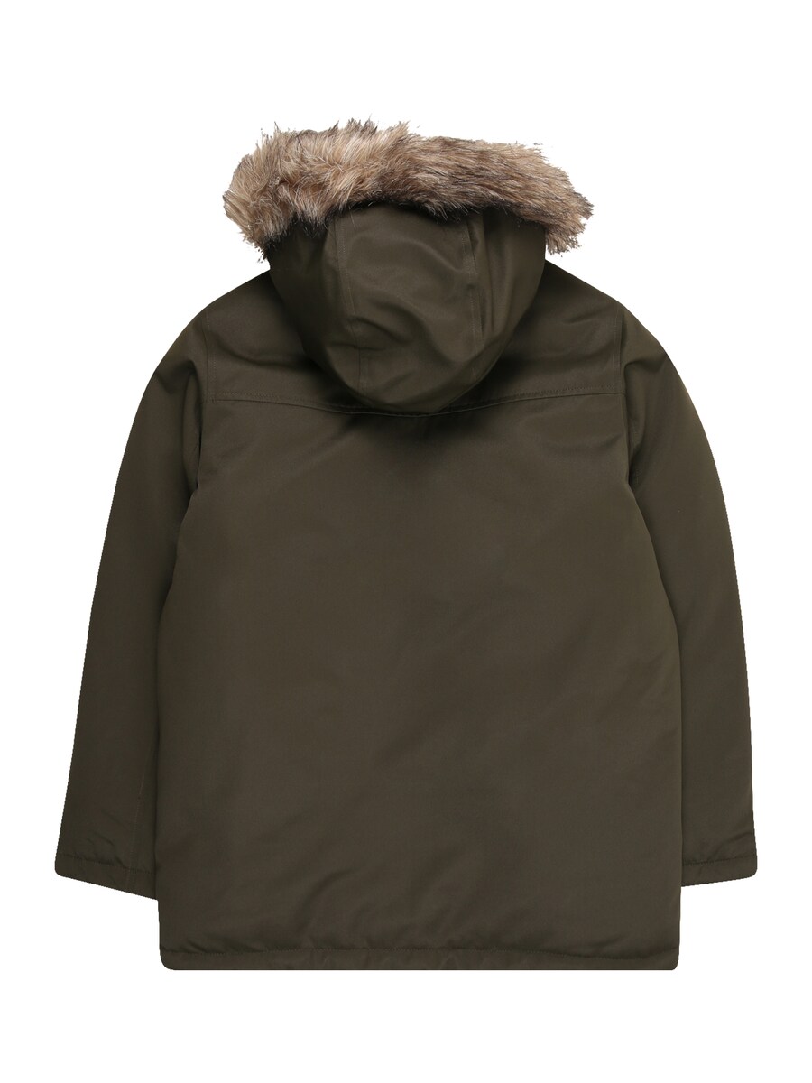 Куртка межсезонная Jack & Jones Junior JJCHARLIE, темно-зеленый — фото 2