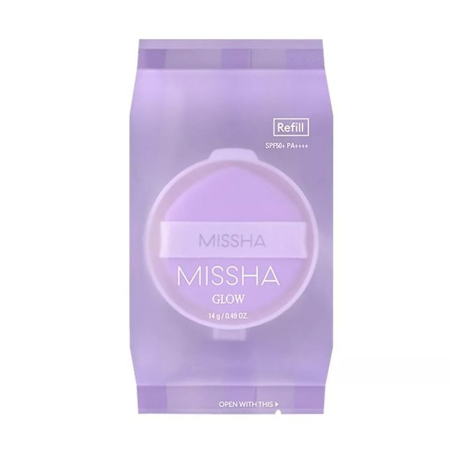 

Сменная тональная основа Glow Cushion с губкой Missha, цвет sand