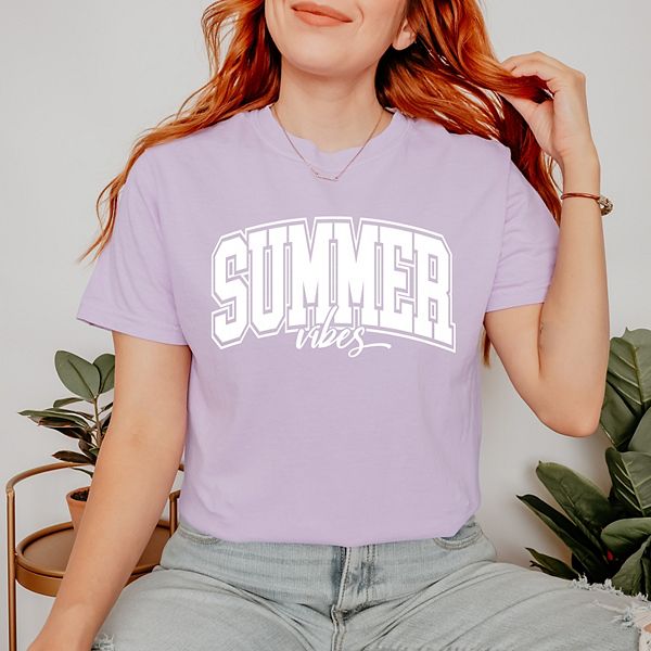 

Футболка Varsity с летним настроением, окрашенная в стиле garment dyed Simply Sage Market, Orchid, Зеленый, Футболка Varsity с летним настроением, окрашенная в стиле garment dyed Simply Sage Market, Orchid