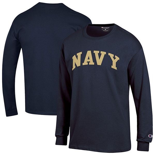 

Мужская футболка с длинным рукавом navy midshipmen basic arch Champion