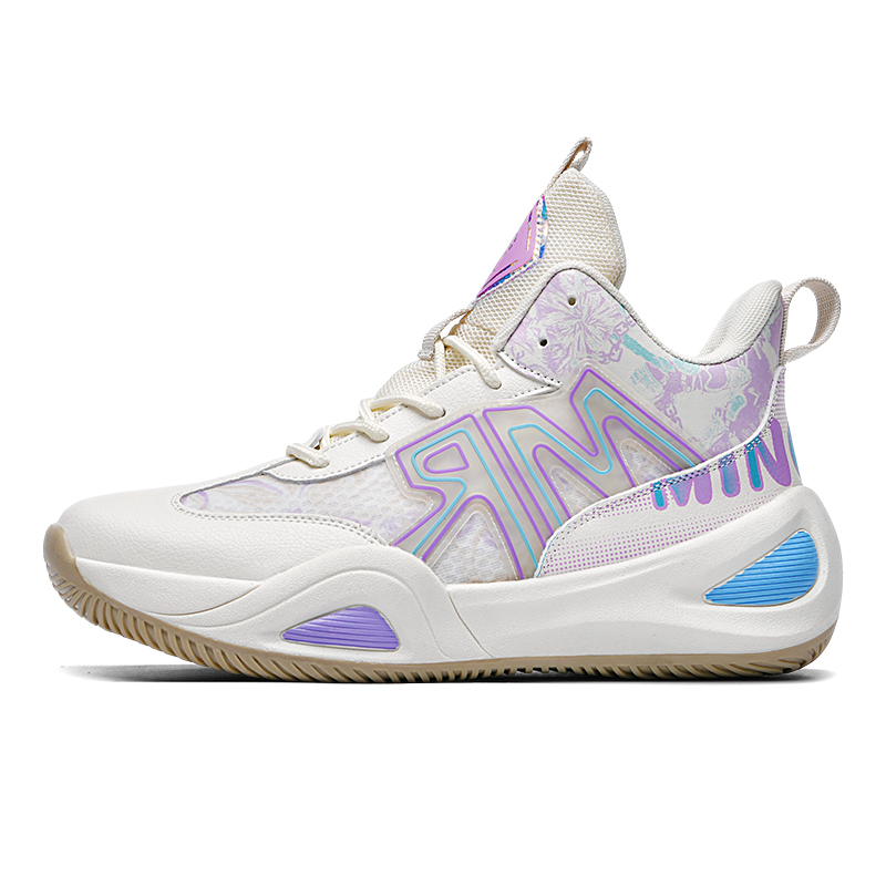 

Детские баскетбольные кроссовки с противоскользящим покрытием унисекс SAINT WATERS, белый