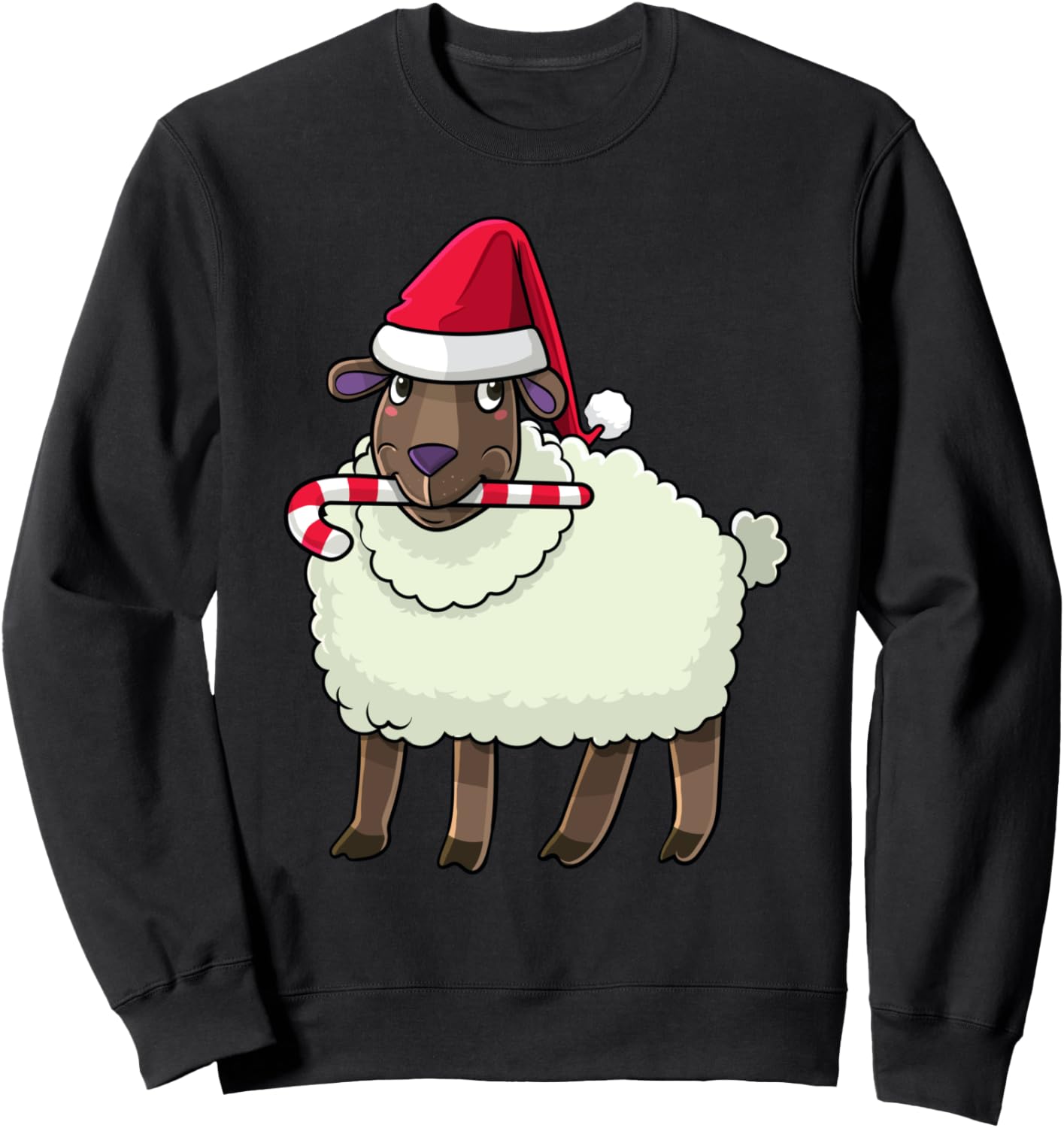 

Рождественская толстовка с изображением овечки, ягненка и Санты, Feriz Navidad, черная Merry Xmas Funny Family Matching Christmas Gifts, Черный, Рождественская толстовка с изображением овечки, ягненка и Санты, Feriz Navidad, черная Merry Xmas Funny Family