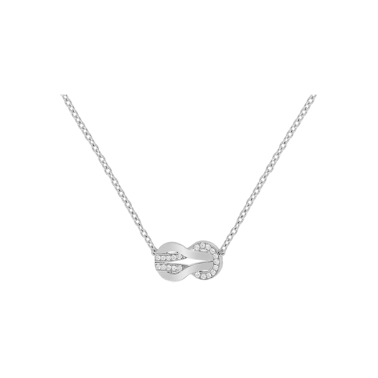 

Колье chance infinie среднего размера из белого золота 18 карат с бриллиантами - 7b0222 FRED